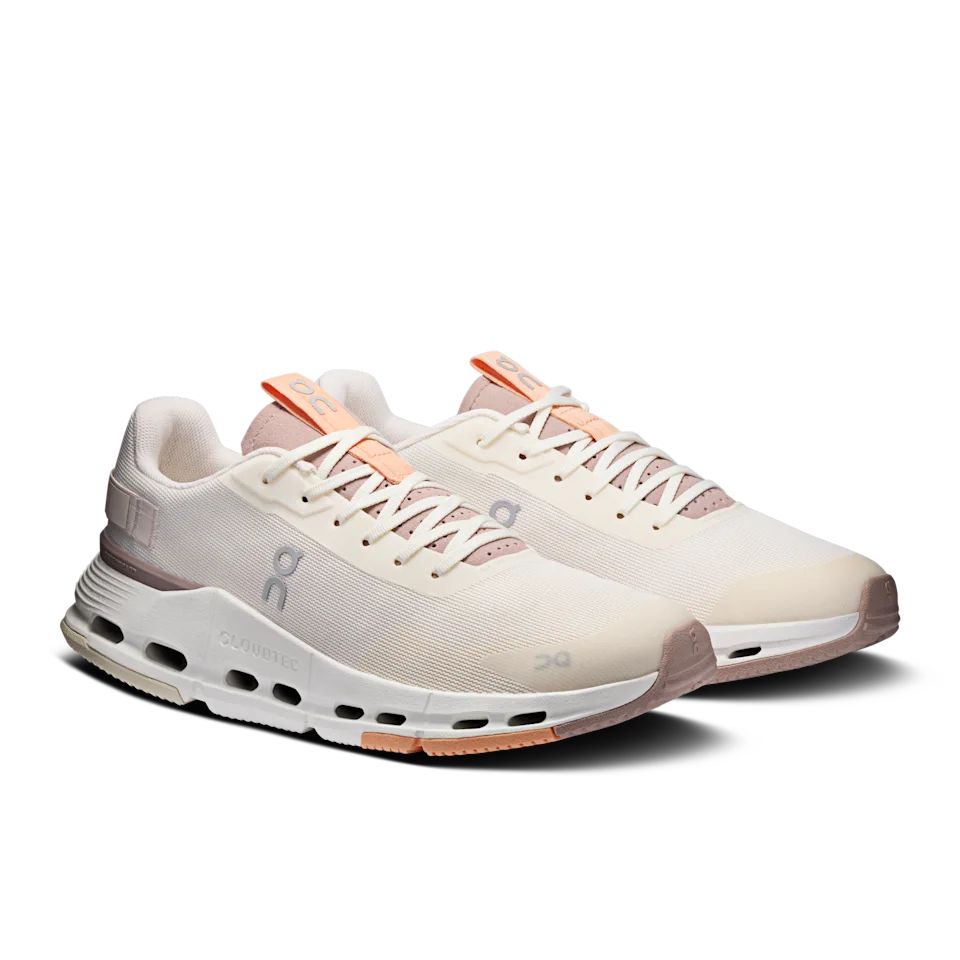 On Cloudnova Form 2 Oyster & Ivory Feminino