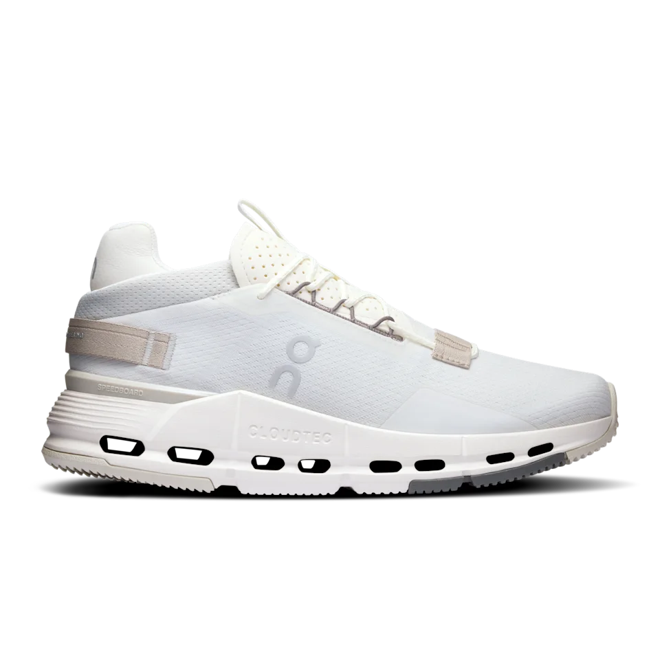 On Cloudnova 2 Ice & Sand Feminino