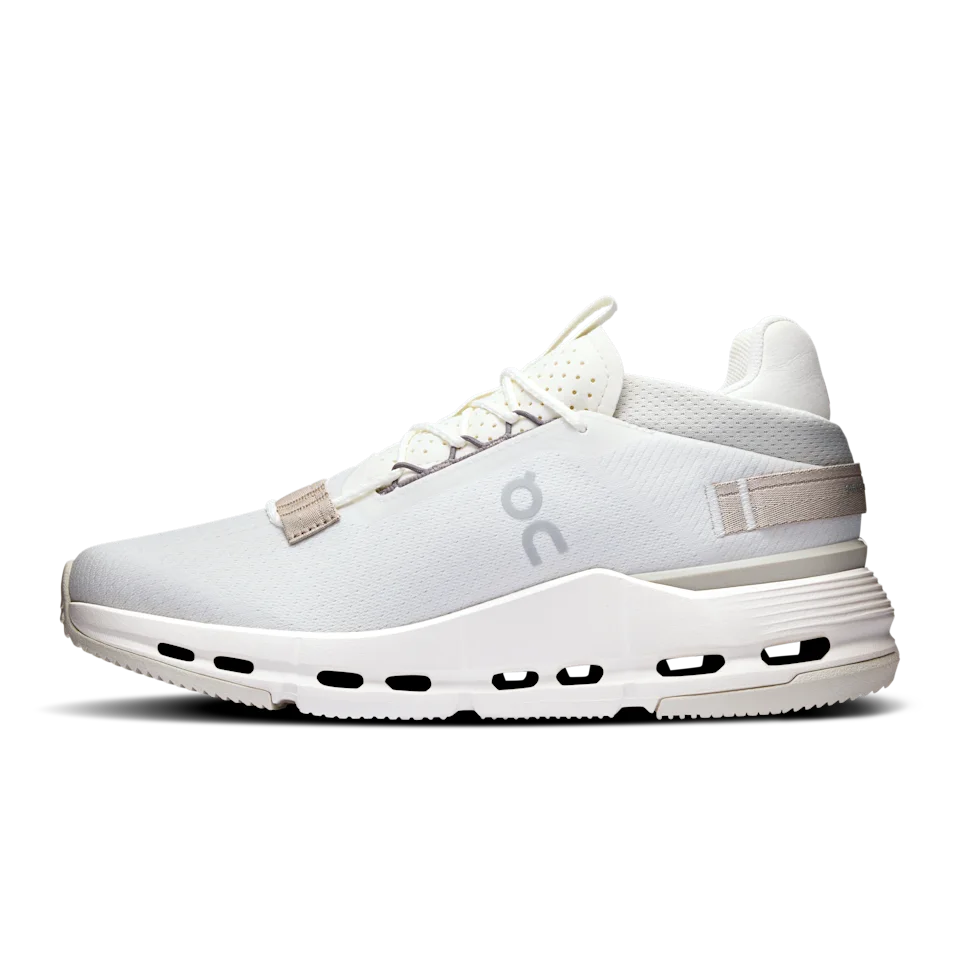 On Cloudnova 2 Ice & Sand Feminino