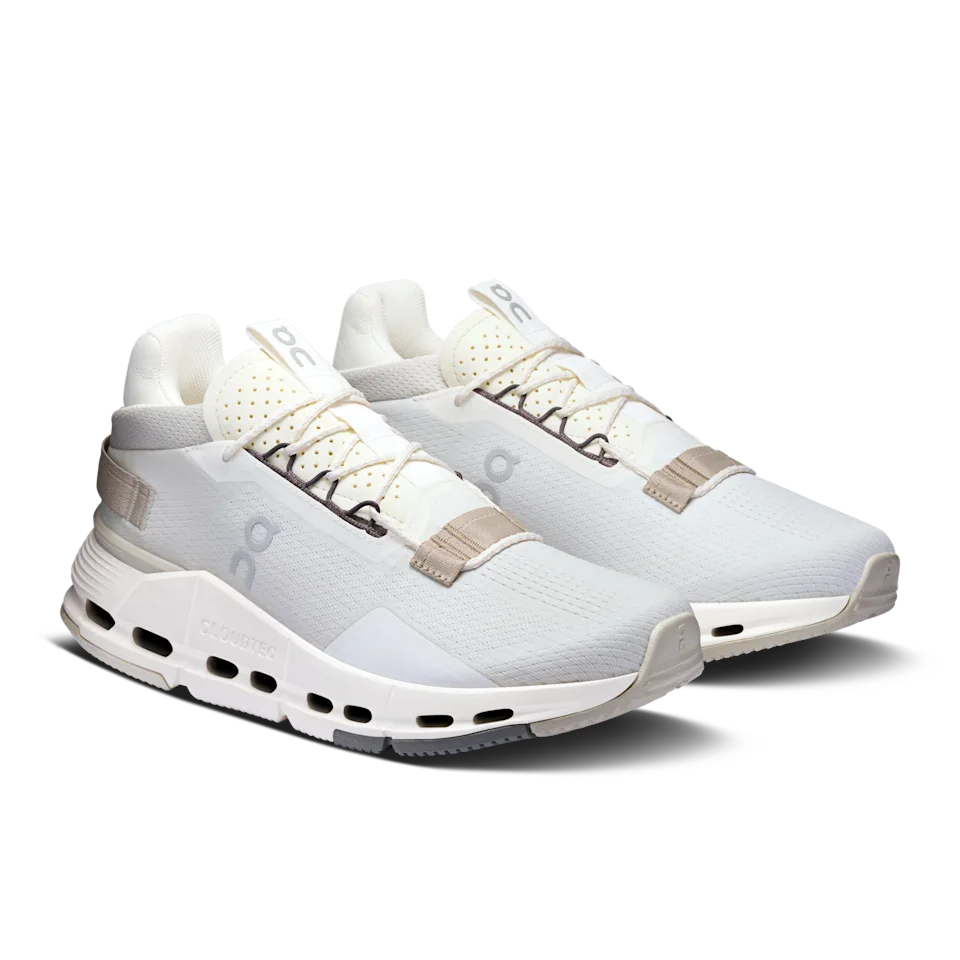 On Cloudnova 2 Ice & Sand Feminino