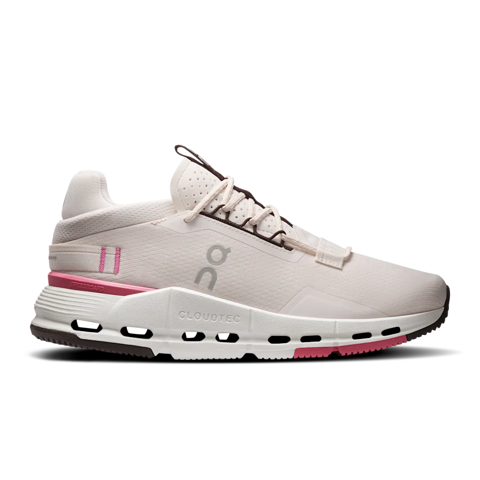 On Cloudnova 2 Oyster & Ivory Feminino