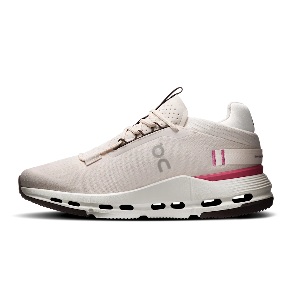On Cloudnova 2 Oyster & Ivory Feminino