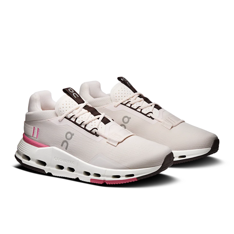 On Cloudnova 2 Oyster & Ivory Feminino