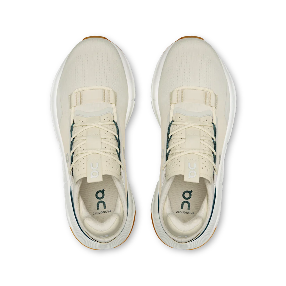 On Cloudnova 2 Grain & Ivory Feminino