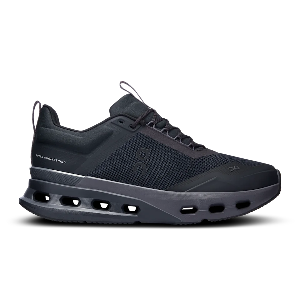 On Cloudnova X Black & Eclipse Feminino