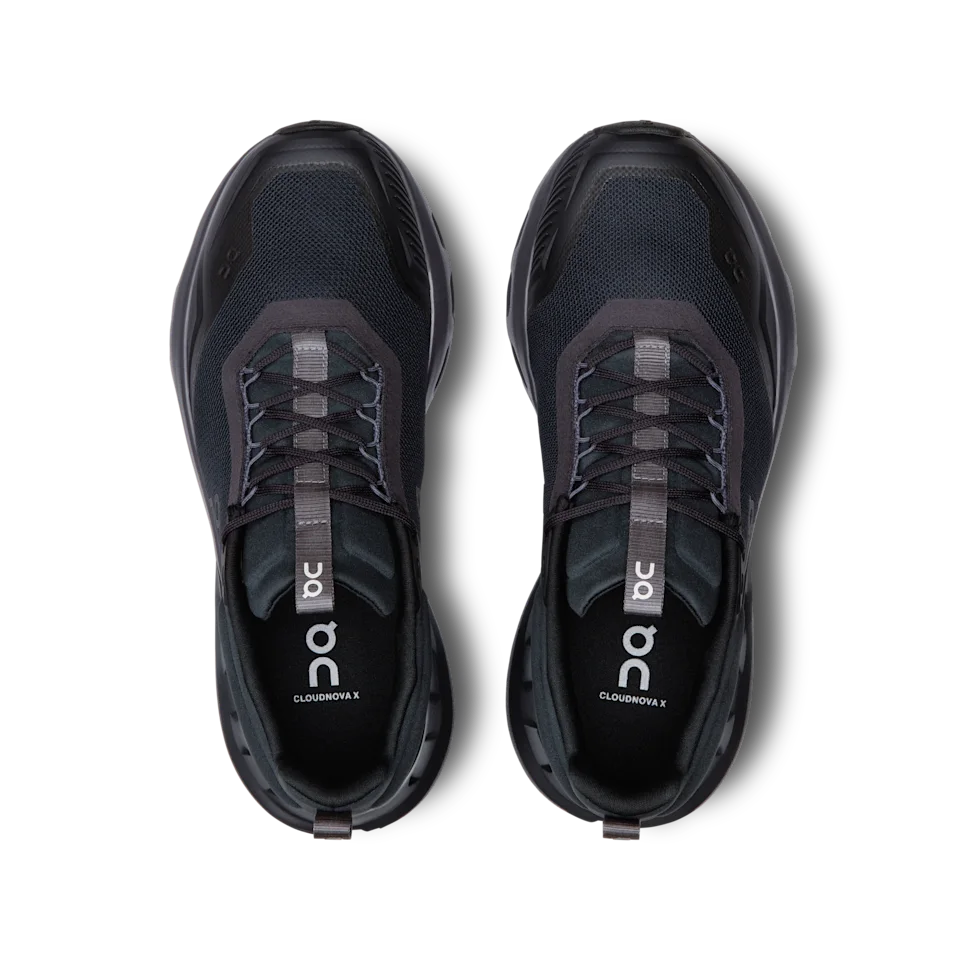 On Cloudnova X Black & Eclipse Feminino