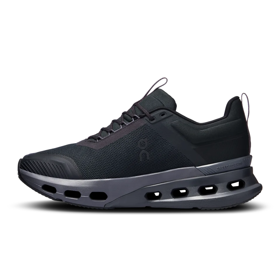 On Cloudnova X Black & Eclipse Feminino