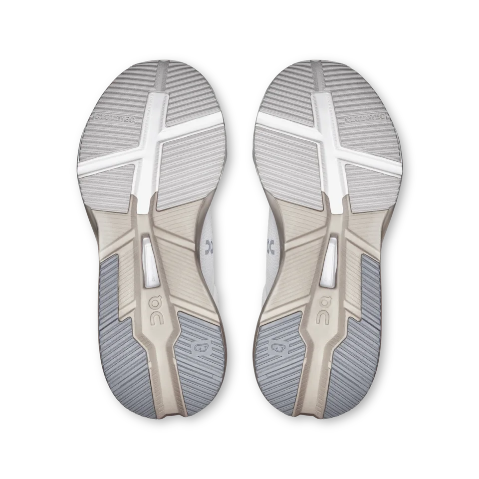 On Cloudnova X White & Glacier Feminino