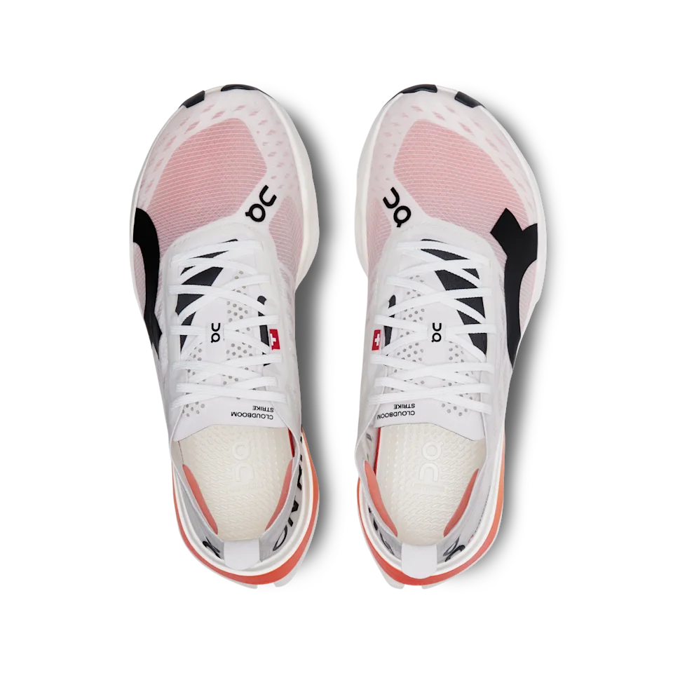 On Cloudboom Strike White & Black Feminino
