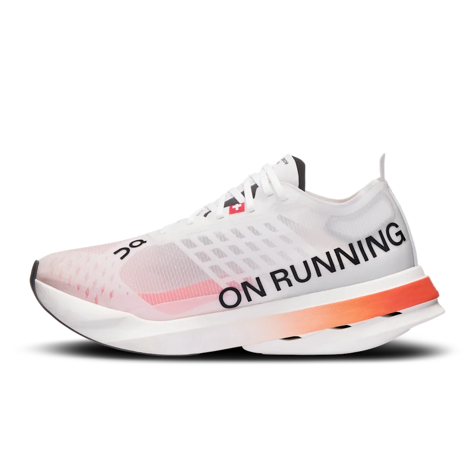 On Cloudboom Strike White & Black Feminino