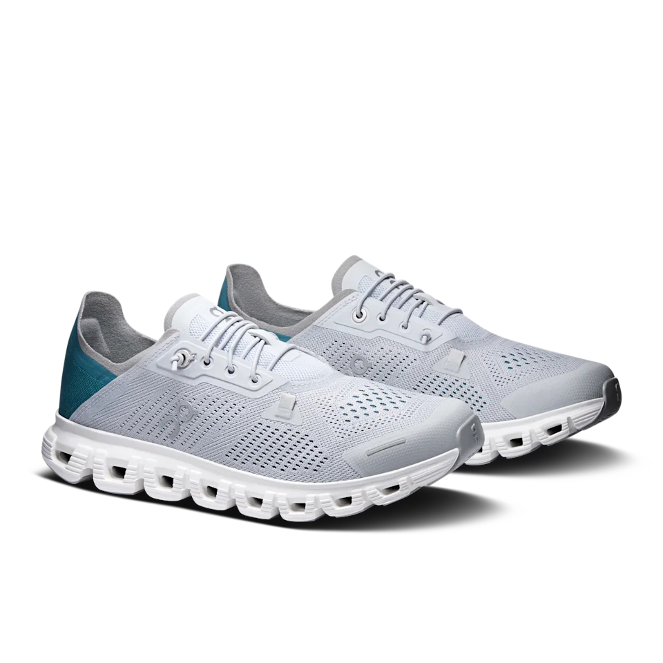 On Cloud 6 Coast Glacier & Storm Feminino