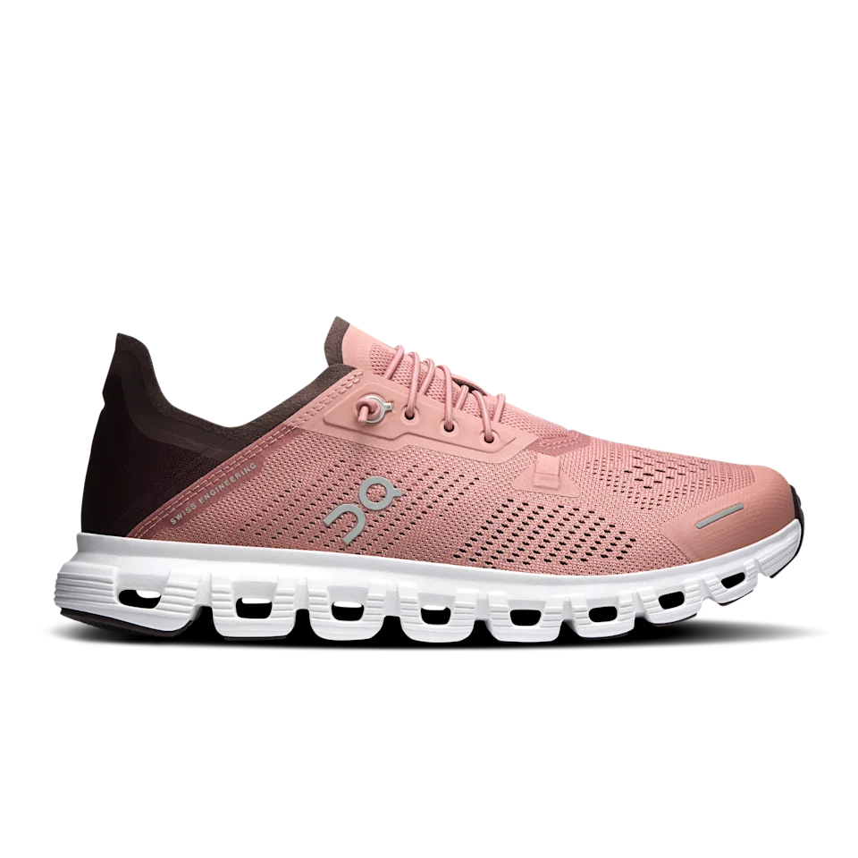 On Cloud 6 Coast Dustrose & Ox Feminino