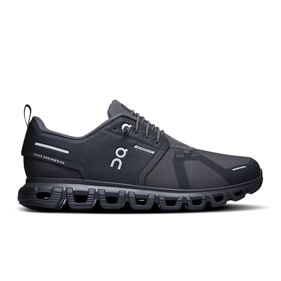 On Cloud 6 Waterproof Black & Black Feminino