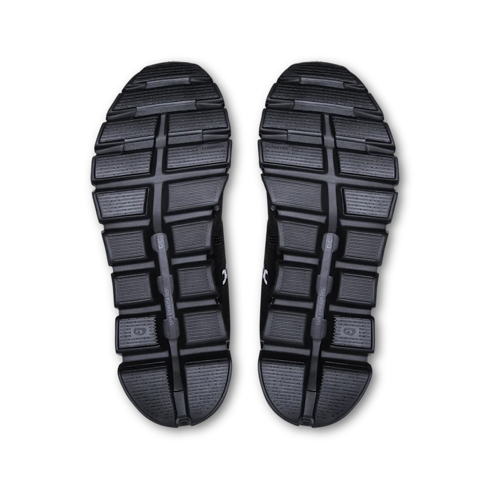 On Cloud 6 Waterproof Black & Black Feminino