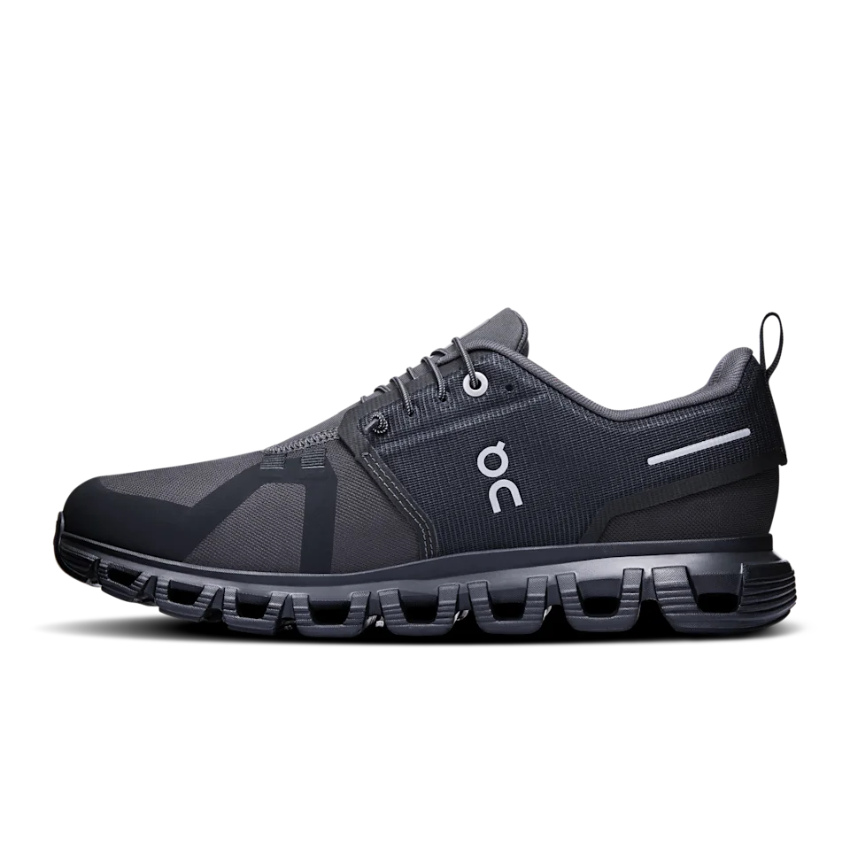 On Cloud 6 Waterproof Black & Black Feminino