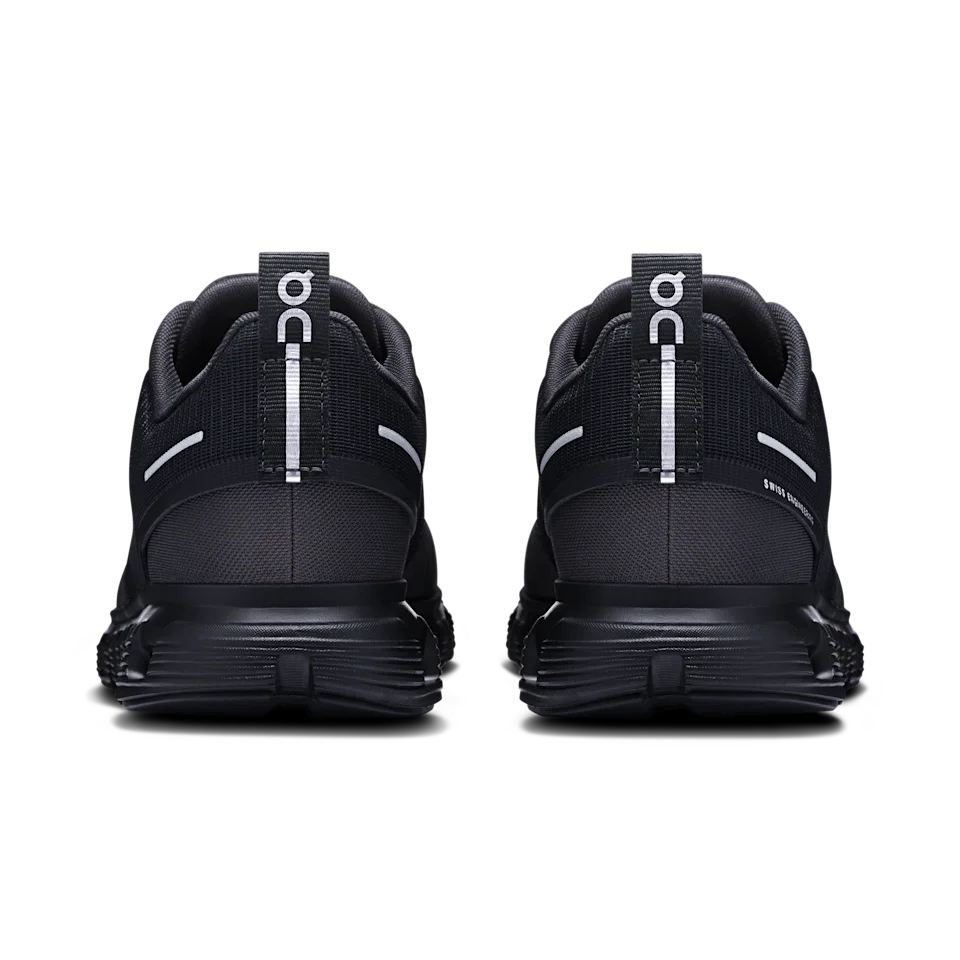 On Cloud 6 Waterproof Black & Black Feminino