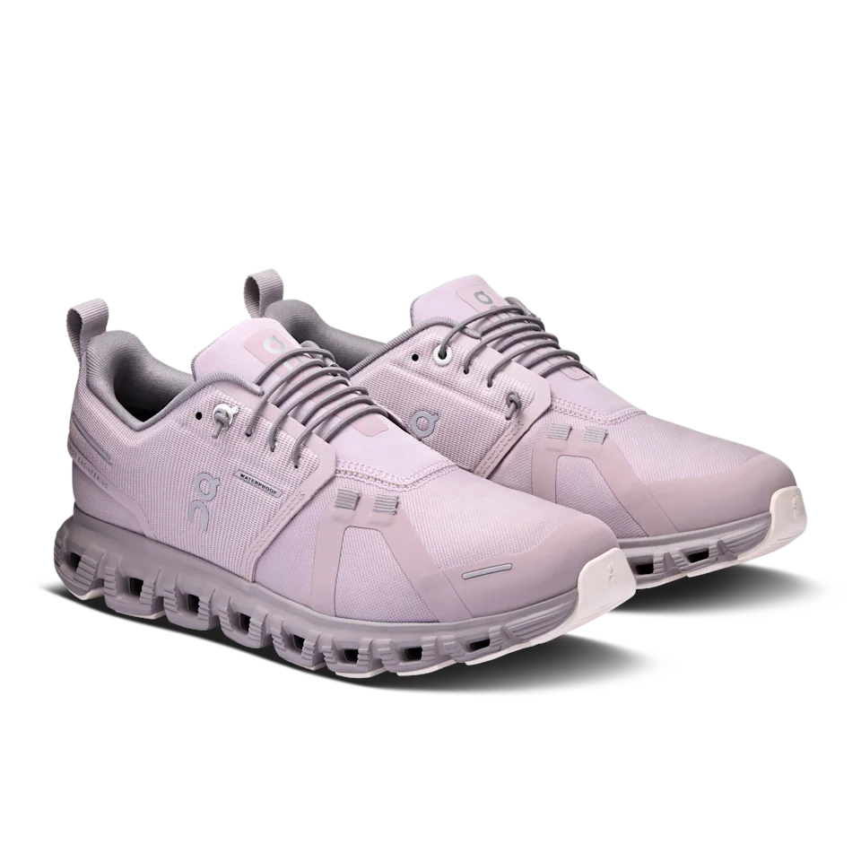 On Cloud 6 Waterproof Mauve & Zinc Feminino