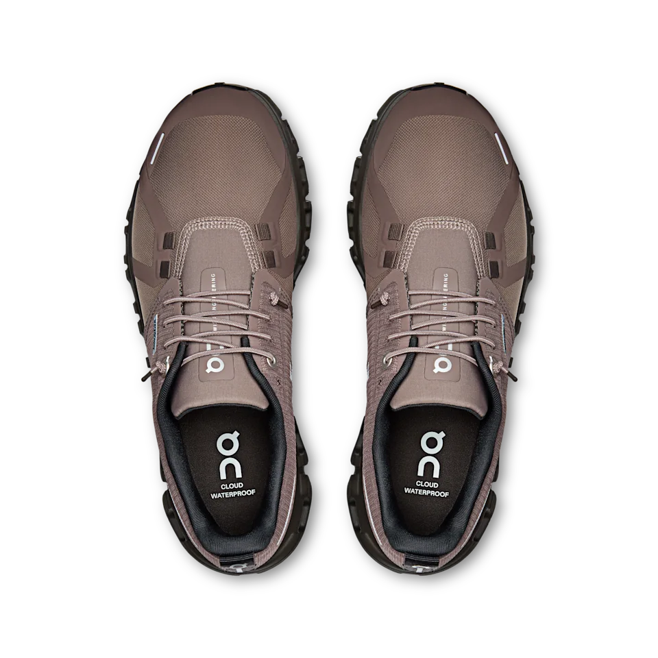 On Cloud 6 Waterproof Ash & Sable Feminino