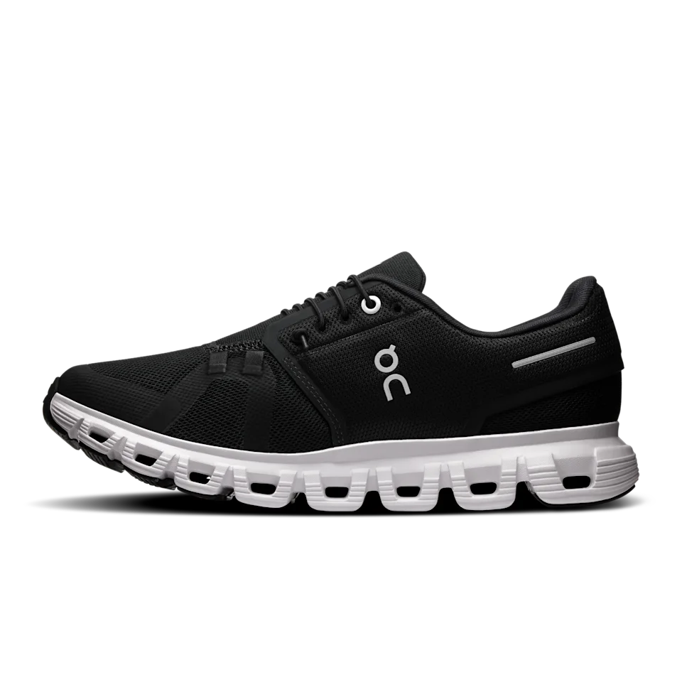On Cloud 6 Black & White Feminino