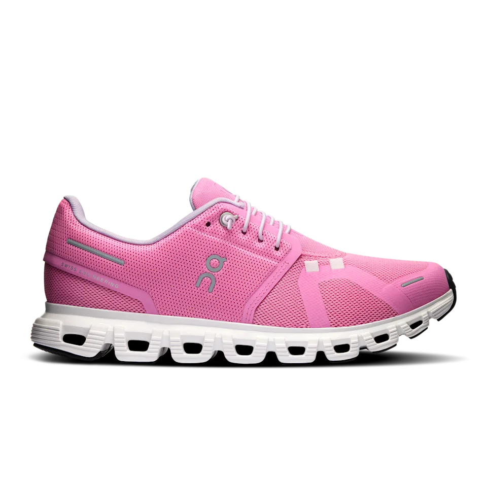 On Cloud 6 Raspberry & White Feminino