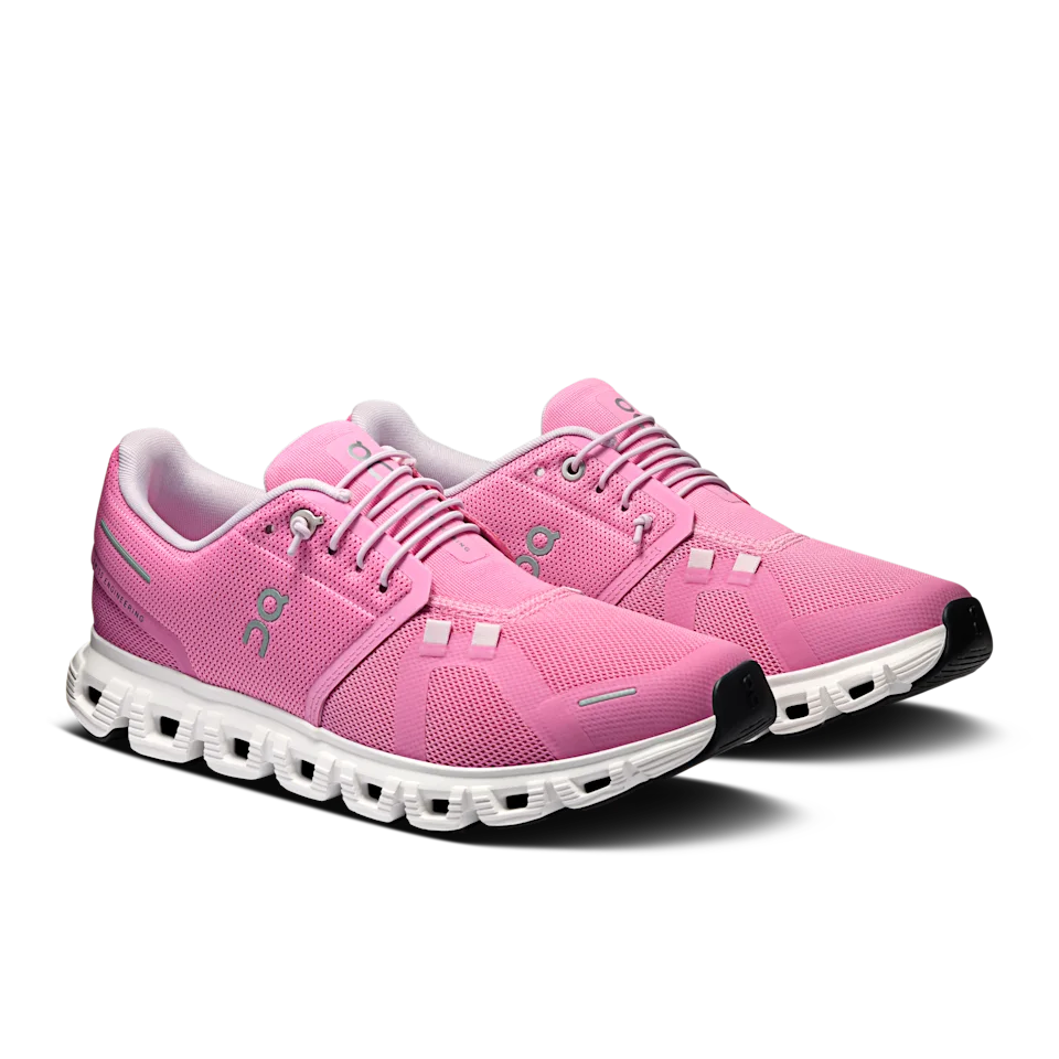 On Cloud 6 Raspberry & White Feminino