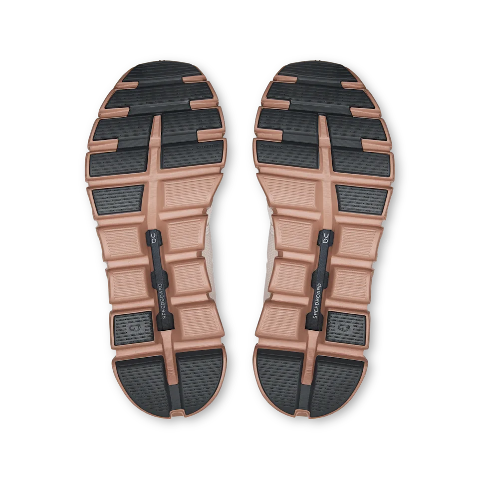 On Cloud 6 Oyster & Biscuit Feminino