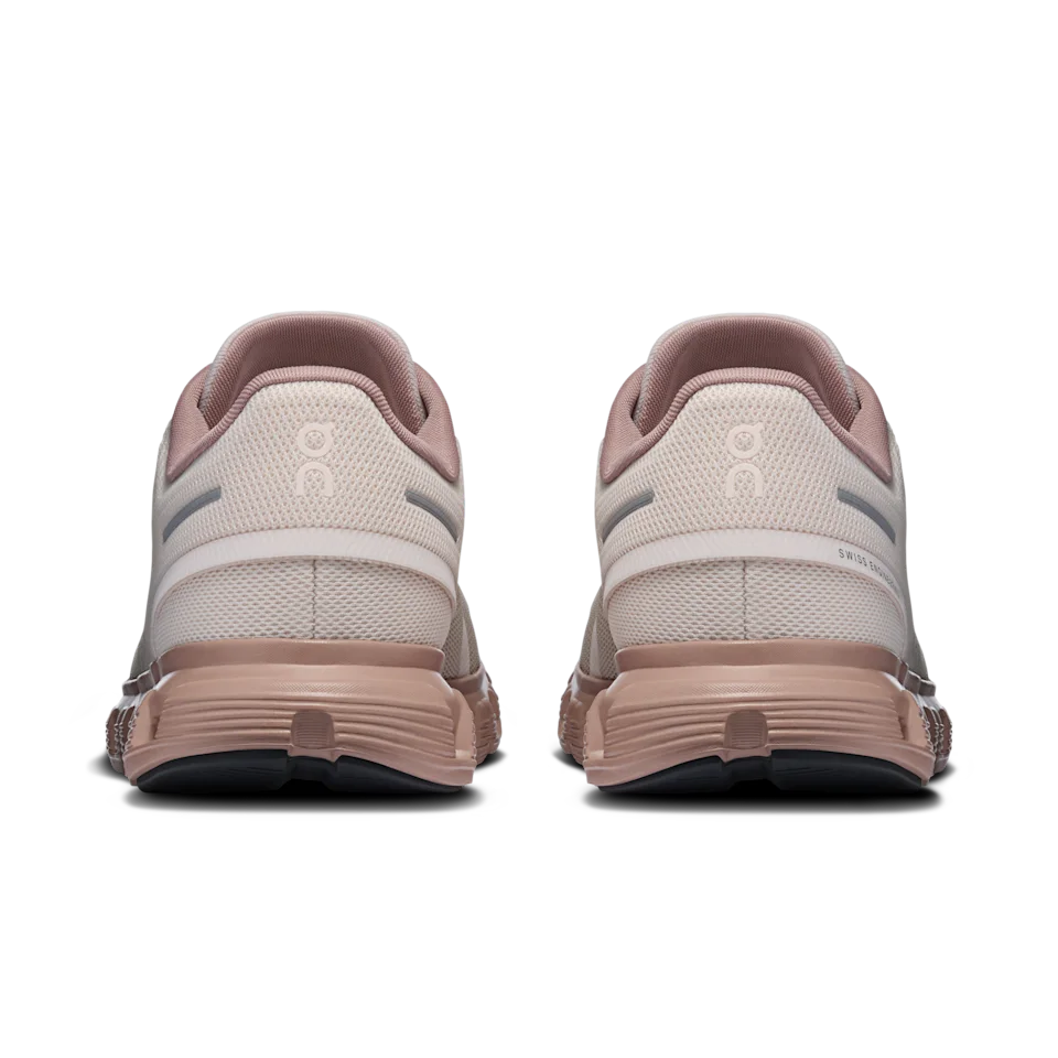 On Cloud 6 Oyster & Biscuit Feminino