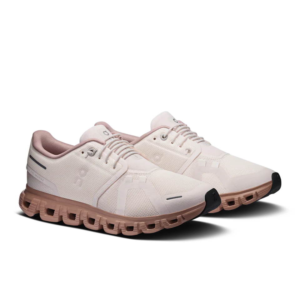 On Cloud 6 Oyster & Biscuit Feminino