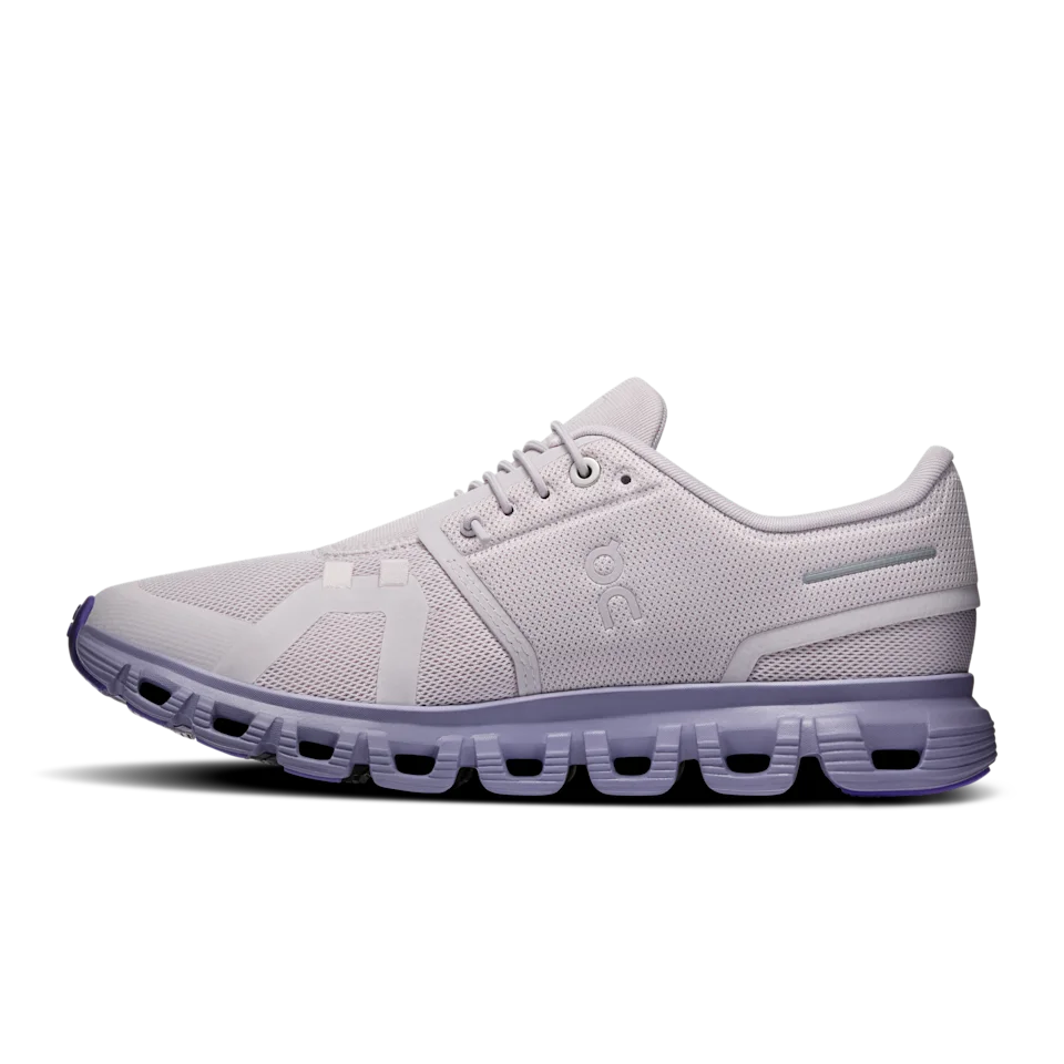 On Cloud 6 Ether & Tyrian Feminino