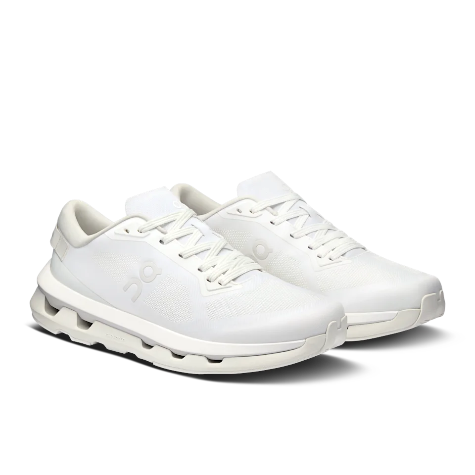 On Cloudzone White & White Feminino
