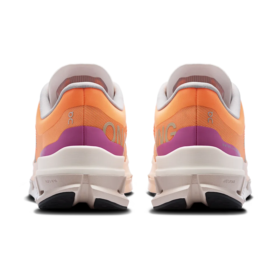 On Cloudflow 5 Tangerine & Silver Feminino
