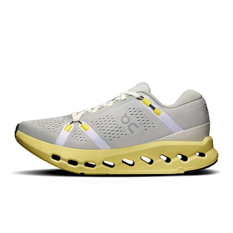 On Cloudsurfer 2 Glacier & Limelight Feminino