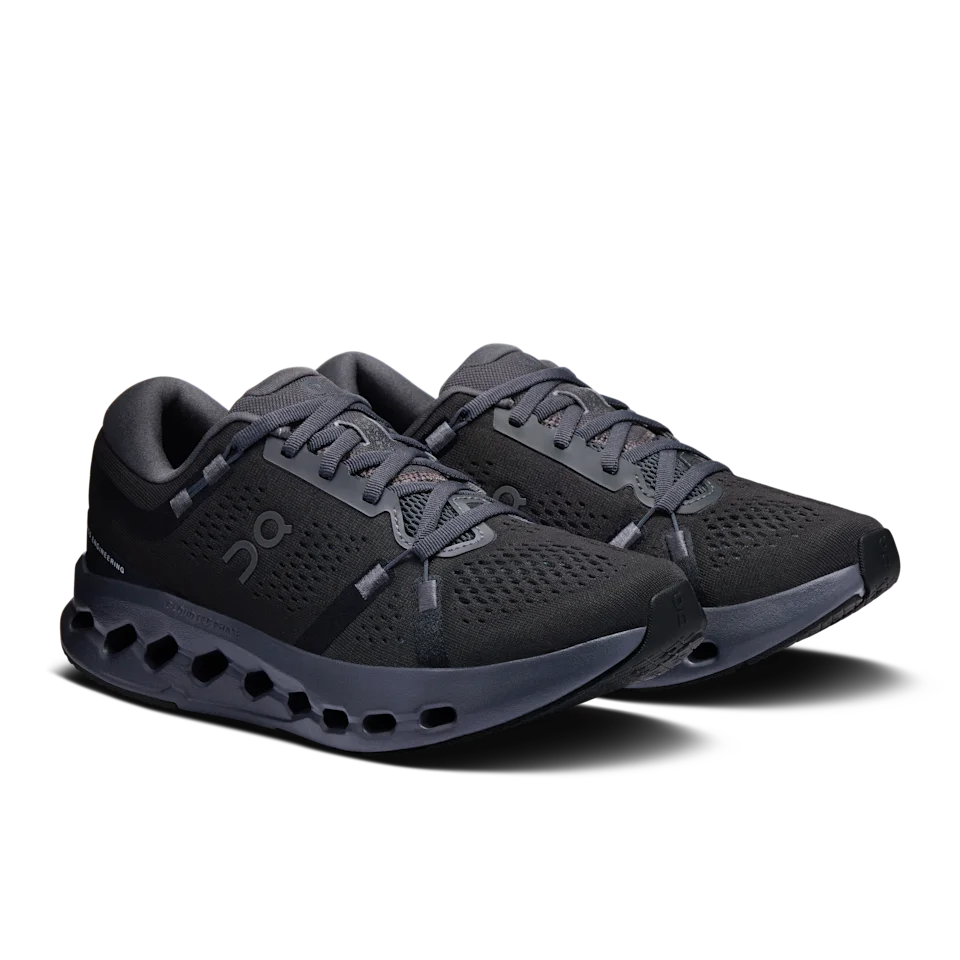 On Cloudsurfer 2 Black & Black Feminino