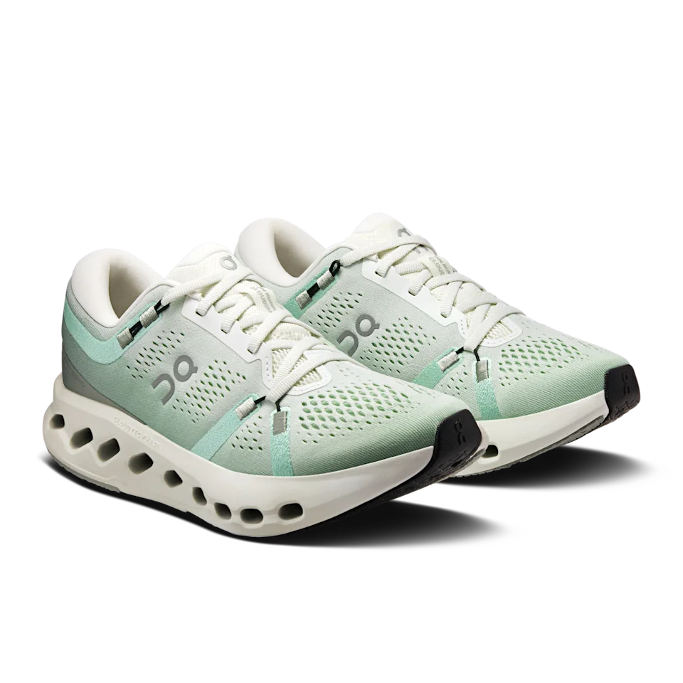 On Cloudsurfer 2 Ivory & Creek Feminino