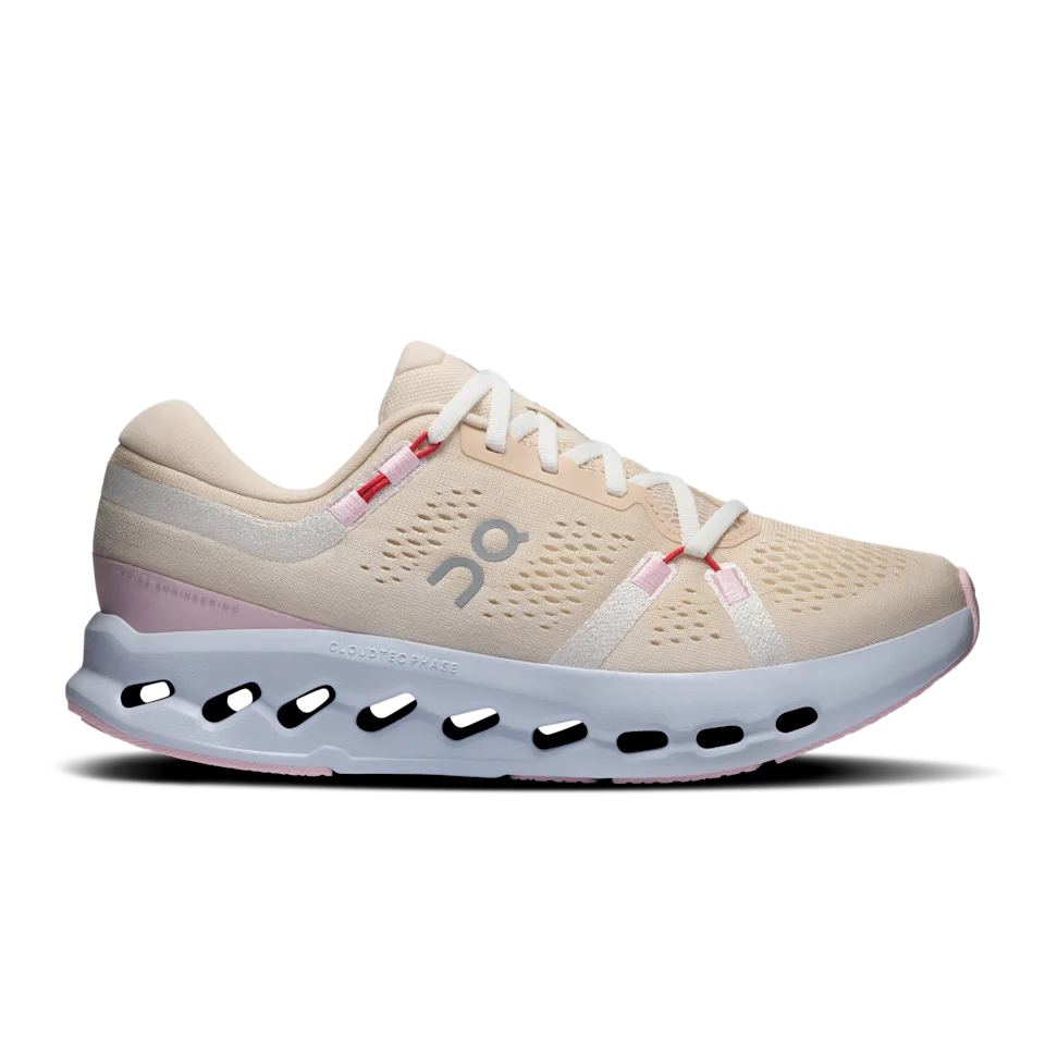 On Cloudsurfer 2 Sand & Ivory Feminino