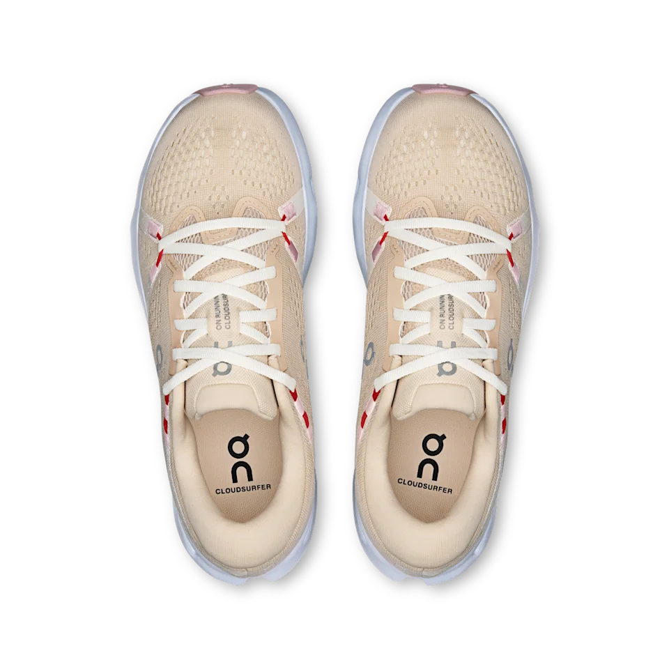On Cloudsurfer 2 Sand & Ivory Feminino