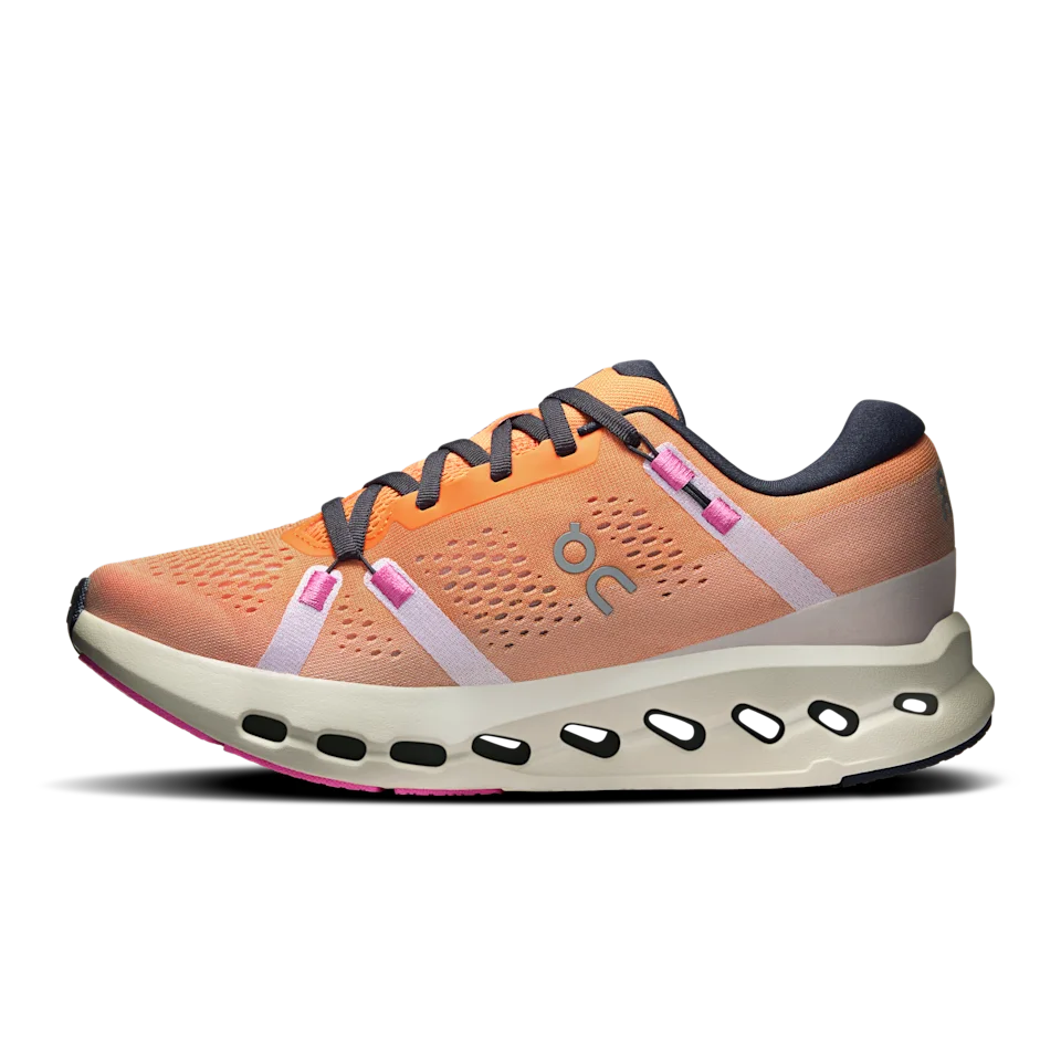 On Cloudsurfer 2 Tangerine & Ivory Feminino