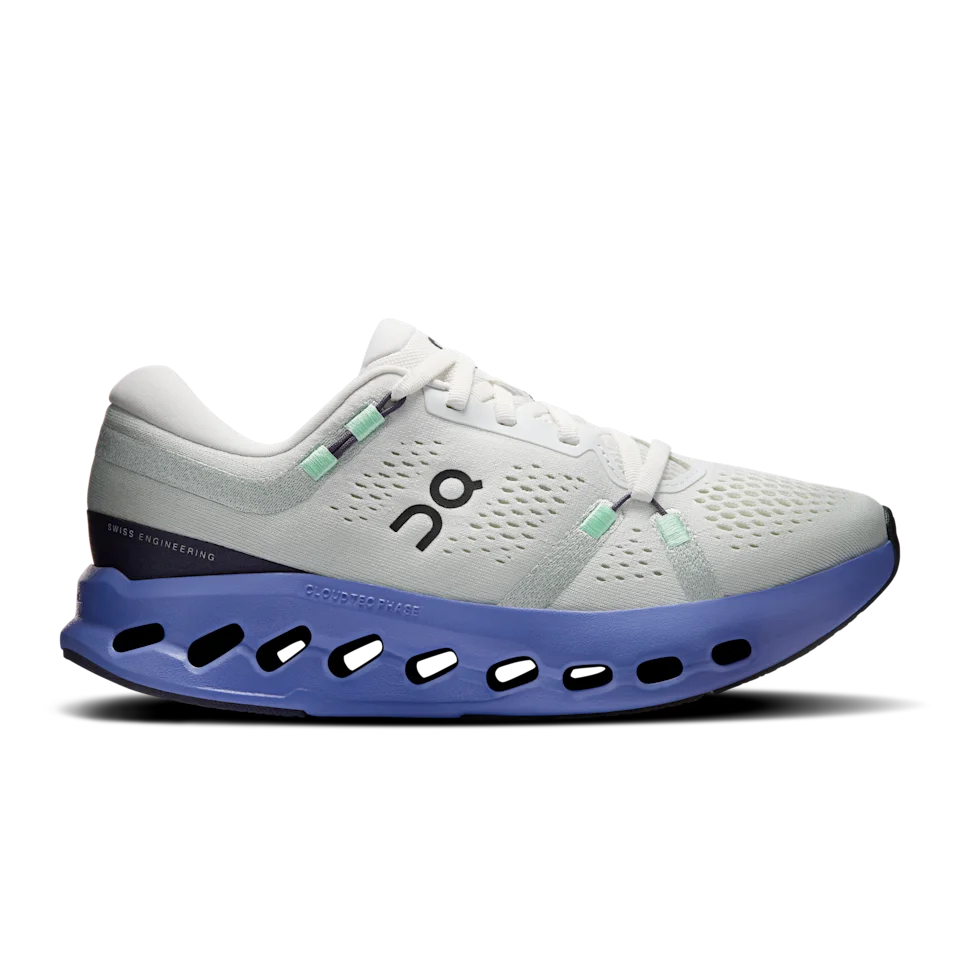 On Cloudsurfer 2 Ivory & Sailor Feminino