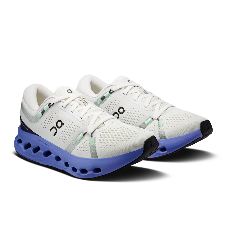 On Cloudsurfer 2 Ivory & Sailor Feminino