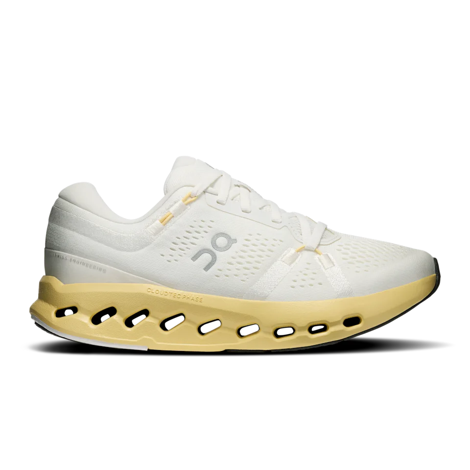 On Cloudsurfer 2 Ivory & Dijon Feminino