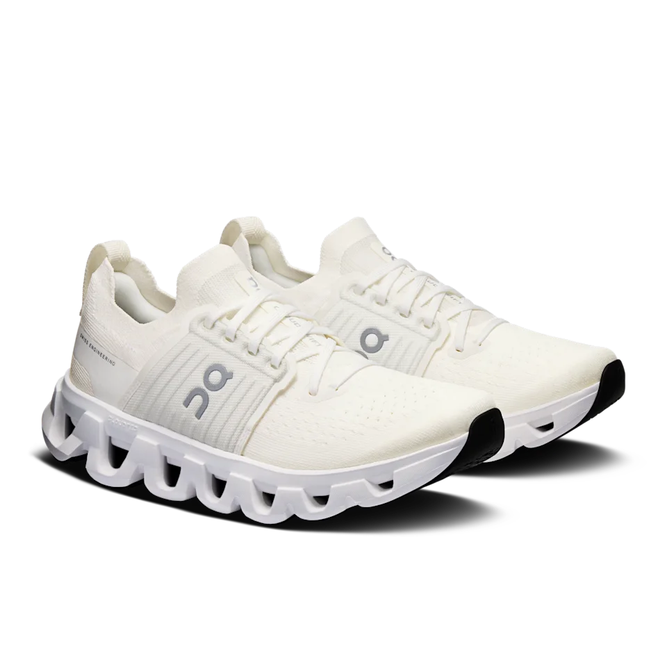 On Cloudswift 4 White & White Feminino