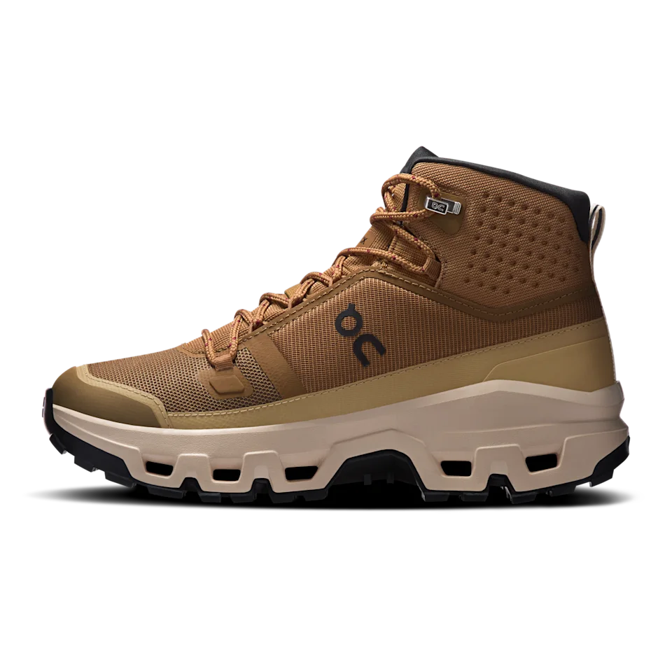 On Cloudrock Mid Waterproof Sphinx & Sand Feminino