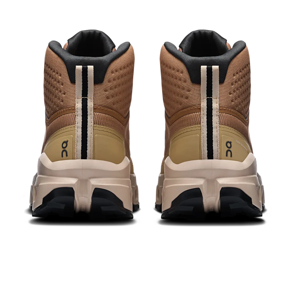 On Cloudrock Mid Waterproof Sphinx & Sand Feminino