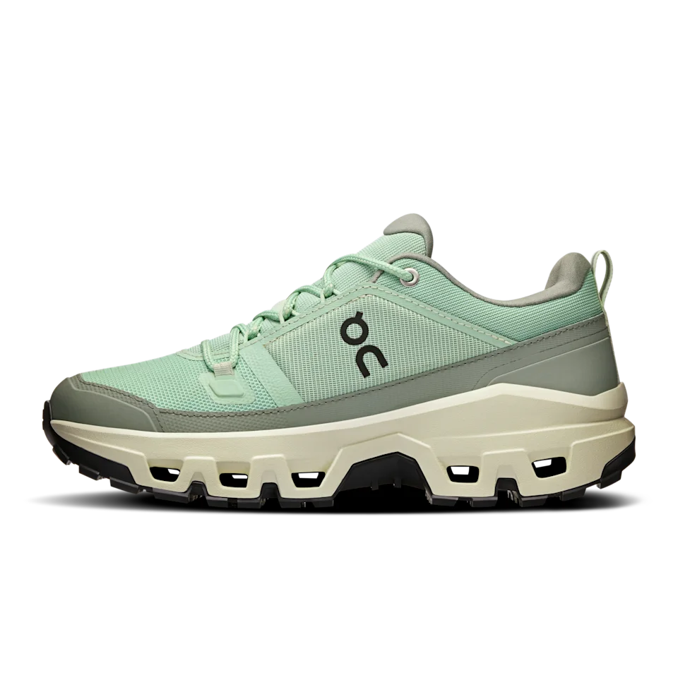 On Cloudrock Low Waterproof Mineral & Aloe Feminino