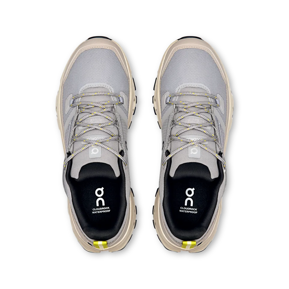 On Cloudrock Low Waterproof Alloy & Ice Feminino