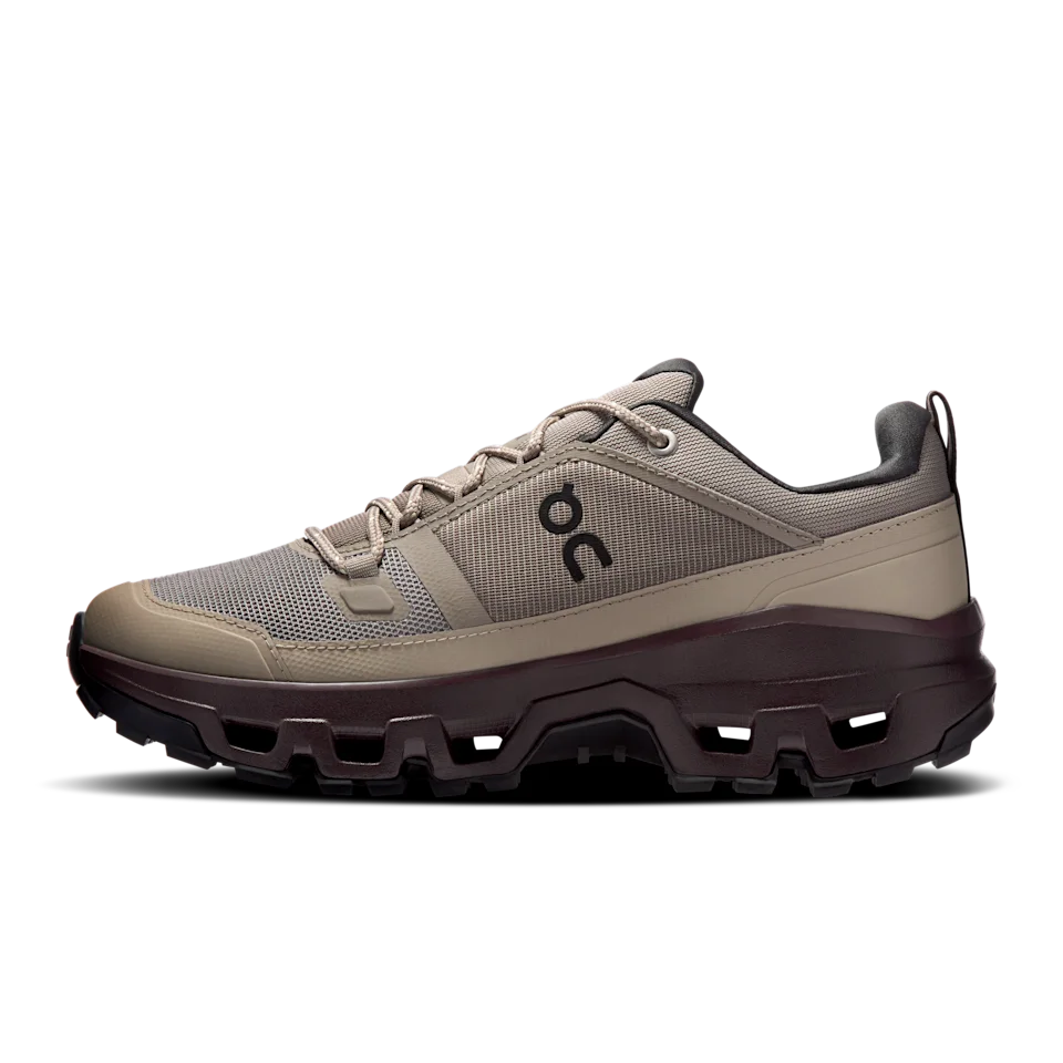 On Cloudrock Low Waterproof Cinder & Ox Feminino