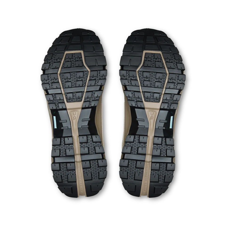 On Cloudrock Low Waterproof Grain & Soba Feminino