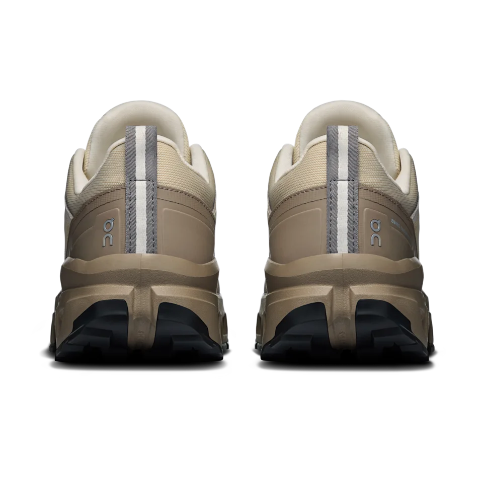On Cloudrock Low Waterproof Grain & Soba Feminino