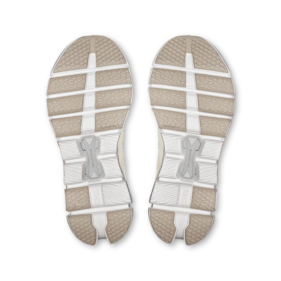 On Cloud X 4 AD White & Wolf Feminino