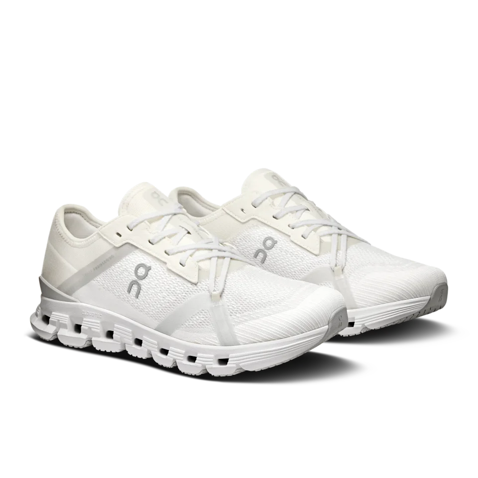 On Cloud X 4 AD White & Wolf Feminino